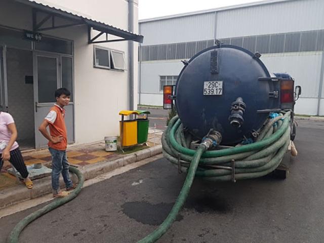 Hút bể phốt tại Hòa Phú Bắc Giang giá rẻ